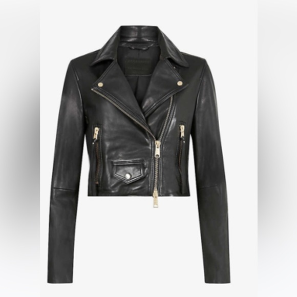 All Saints Rift Biker new with tags, retails for $775 on Revolve. - Picture 1 of 3